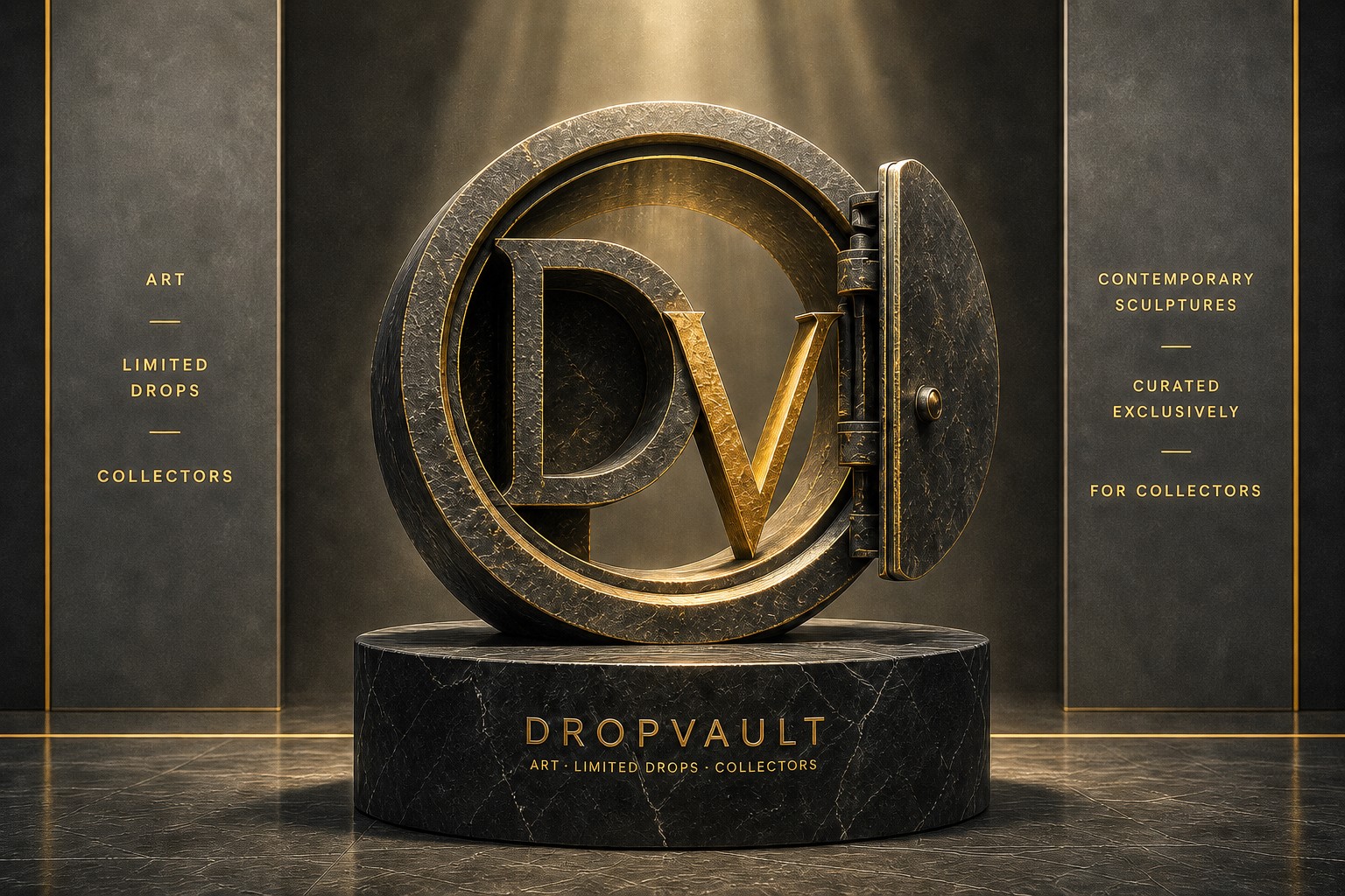 Sculptures contemporaines DROPVAULT